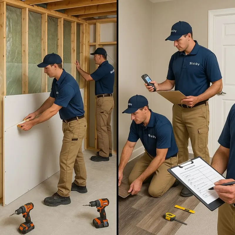 Repairs and Reconstruction process in Dickinson, ND
