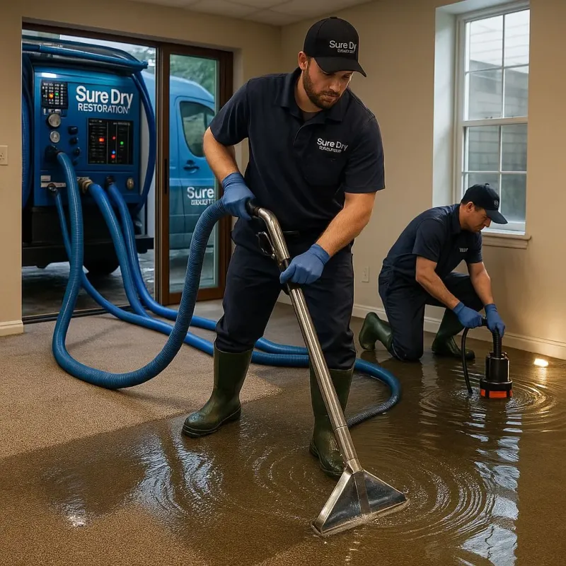 Water Extraction and Removal process in Dickinson, ND